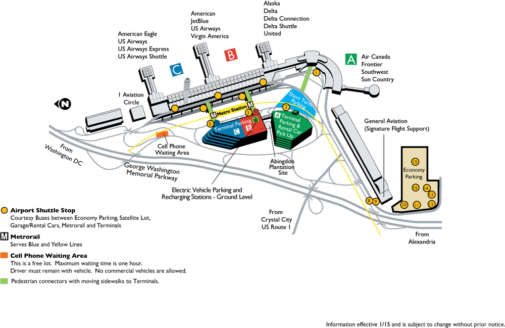 map of washington dc airports. Parking Map jpg / printable
